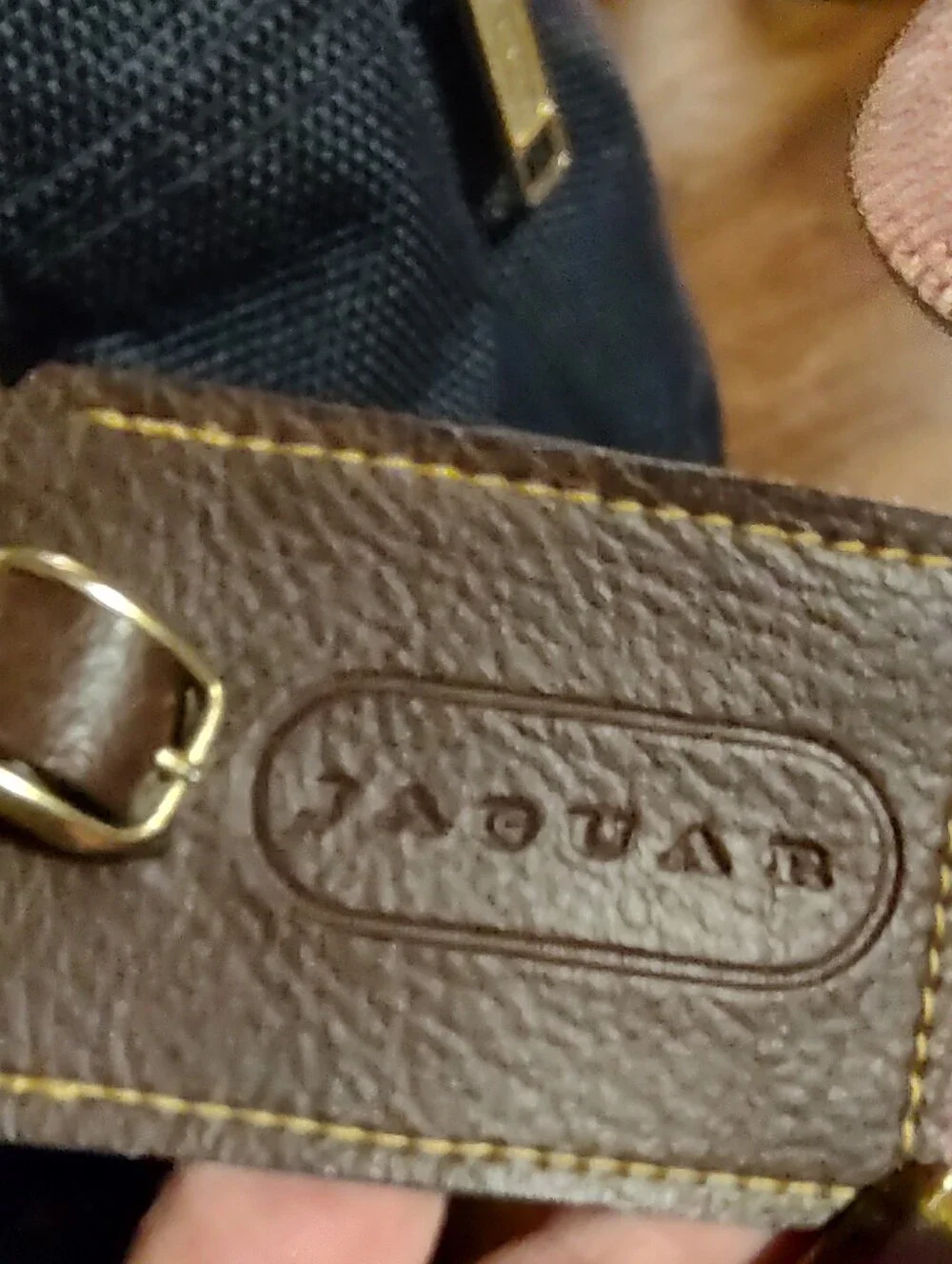 Jaguar Classic Navy Travel Bag